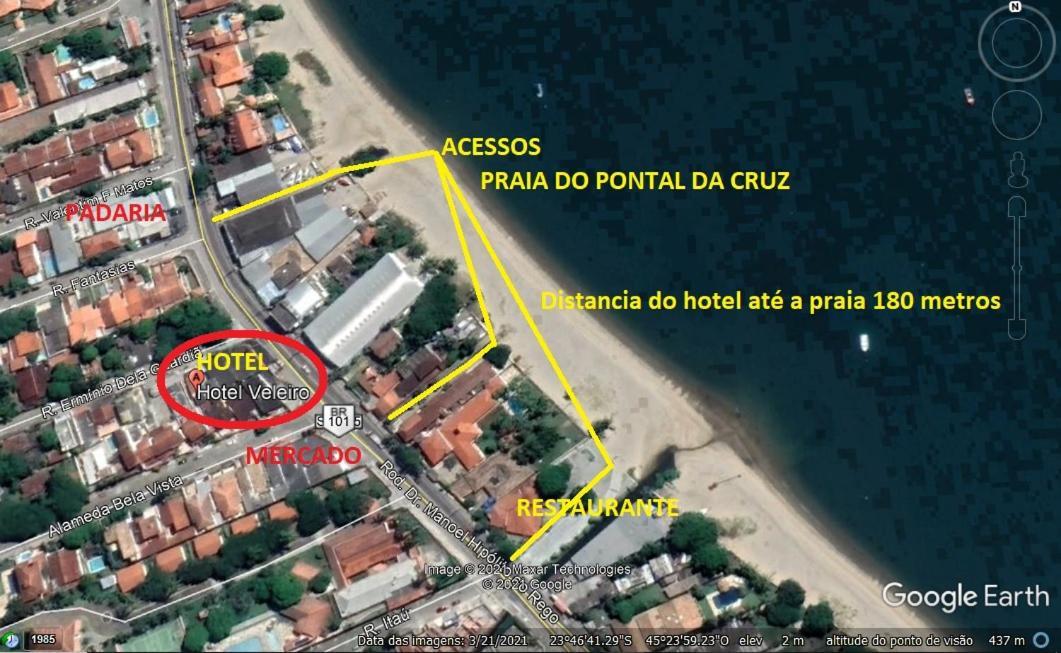 Hotel Veleiro São Sebastião Exterior foto